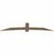 Ekena Millwork Bellingham Rough Sawn Timber Gable Bracket, Douglas Fir, 96"W x 20"H x 2"D x 6"F, 5/12 Pitch GBW096X20X0206BEL00RDF - alternate 2
